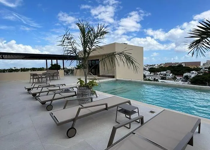 Zazil Ha W/ Rooftop Pool & Ocean View * Playa del Carmen